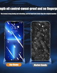 4PCS Full Cover Tempered Glass For iPhone 11 12 13 14 15 Pro Max Screen Protector For iPhone X XR XS Max 7 8 6 Plus Glass Film