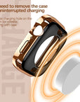Bling Glass + Cover for Apple Watch Case