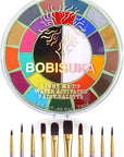 Face Body Paint, 15 Color Professional Face Painting Palette for Art Theater Halloween Party Cosplay Clown Sfx Makeup for Women Adults, Non-Toxic Washable