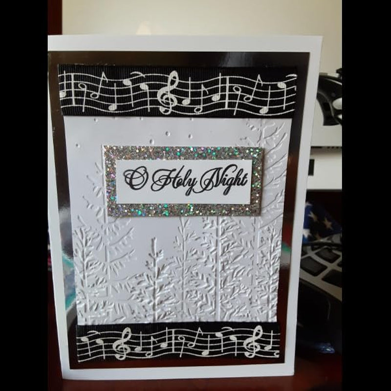 3D Tree Woodland Background Plastic Embossing Folders for Card Making Scrapbooking and Other Paper Crafts 3050933