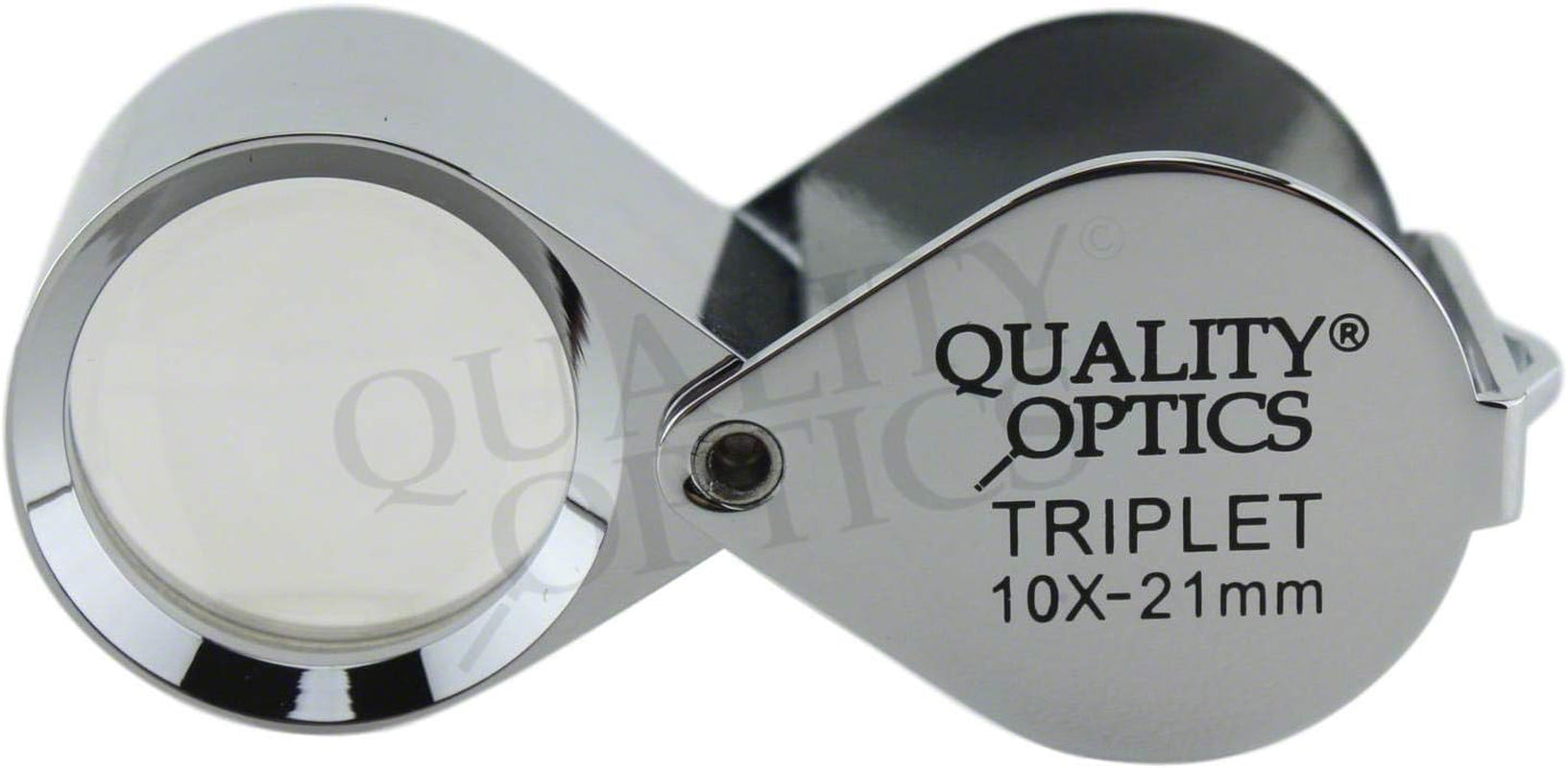 Hastings 10X Loupe Highest Optical Grade Glass Element Lens Includes Leatherette Pouch