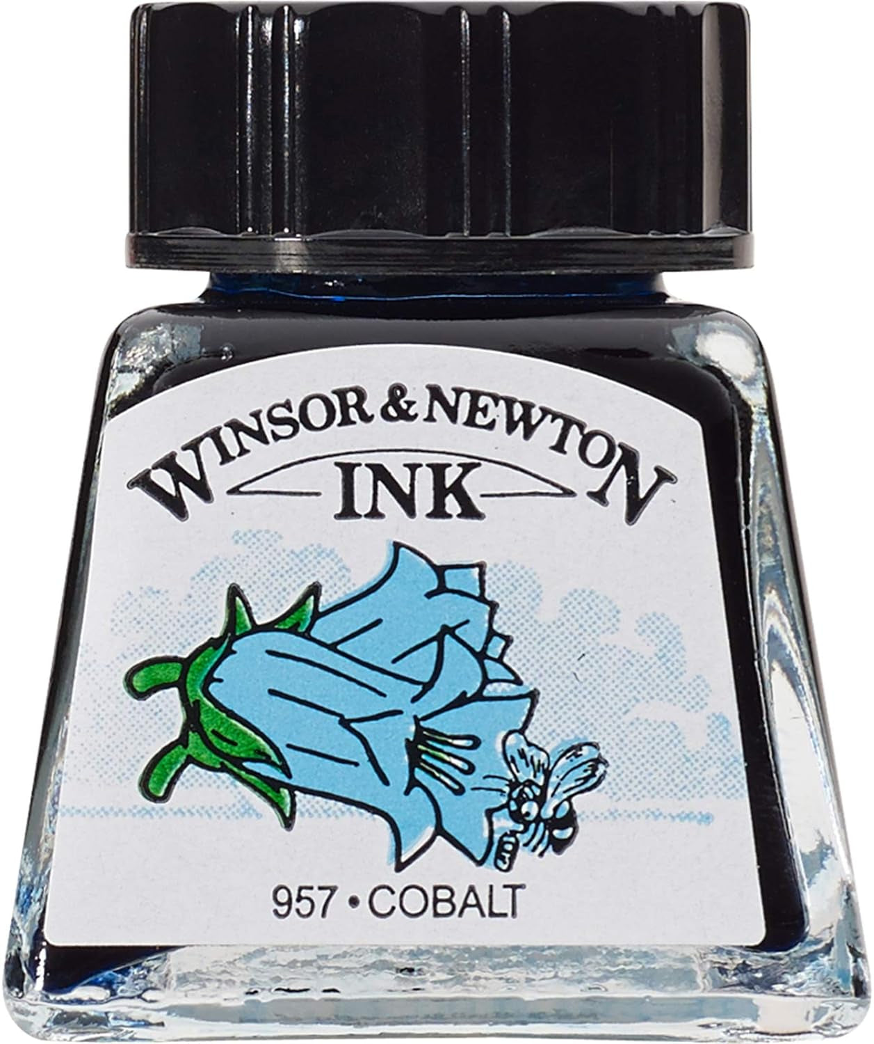 Drawing Ink, 30Ml Bottle, Black Dropper Cap