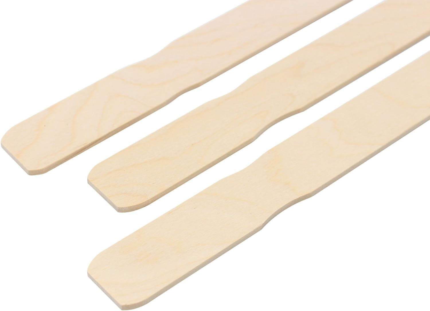 Birchwood Paint Stir Sticks,Mixer Paddles,14 Inch Craft Sticks,50 Pcs