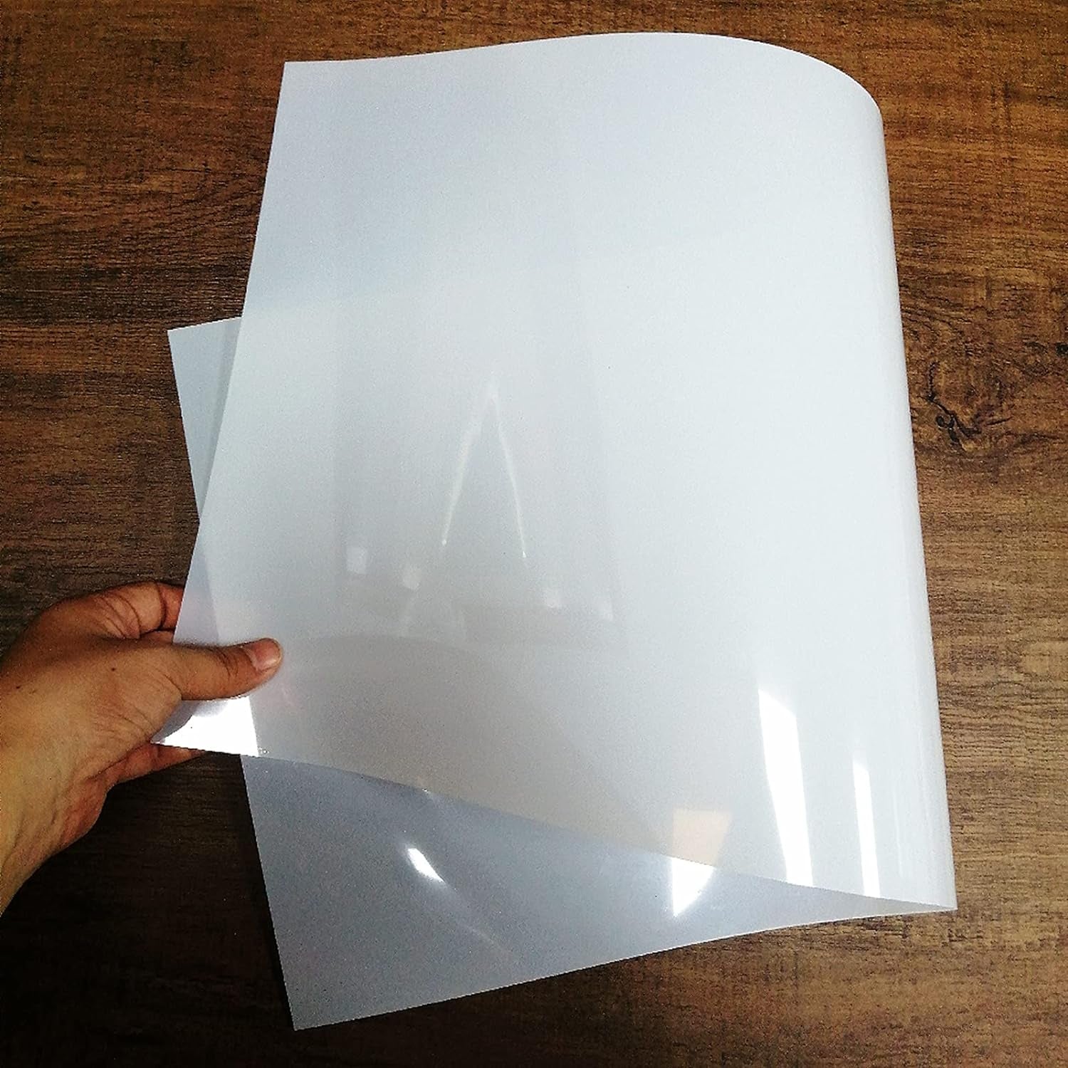 Mylar Craft Stencil Sheet, 12×24" Blank Template Acetate for Cutting Designs,Paper Tube Packaging (7.5 Mil,8 Sheets)