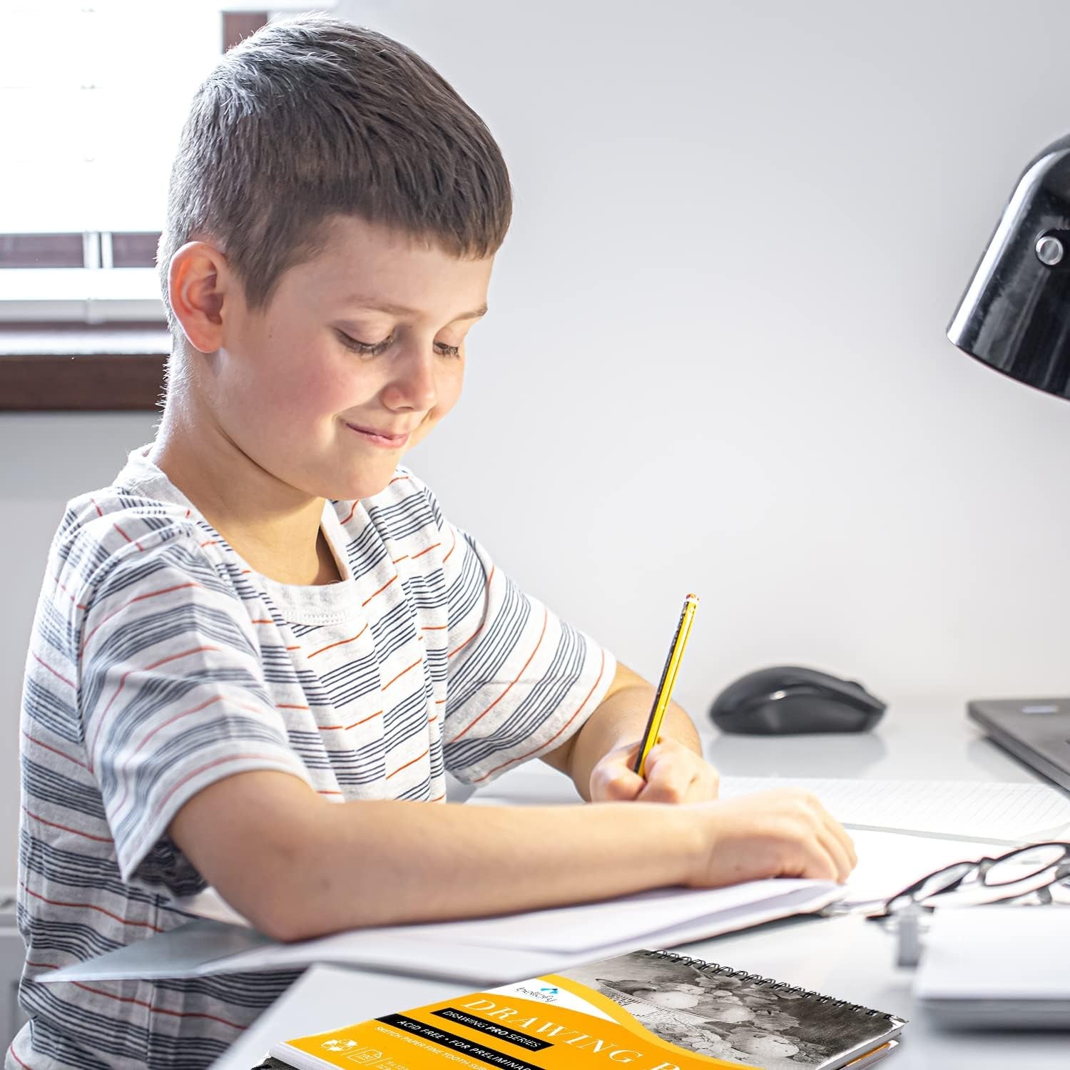 3 X Drawing Paper Pads 9” X 12” | 300 Sheets | 60Lbs 85G | Acid Free Sketchbook Paper for Dry Media | Top Spiral Bound Sketchpad for Kids, Beginners, Artists &amp; Professionals