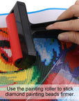 5D Diamond Painting Roller and Fix Tools, Ideal Aligning Repair Pressing Accessories Tools for Full Drill Diamond Painting Kits for Adults (2 Pack)