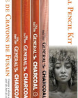 Charcoal Pencil Kit, Assorted Hardness, Set of 5