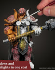Speedpaint Metallics Set 2.0+ - 10 Speed Model Paint Kit - Pre-Loaded with Mixing Balls, 1 Basecoating Model Paint Brush, Army Painter Speed Paint Metallic Miniature Painting Kit