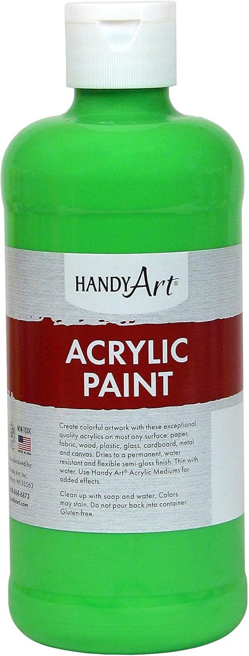 Student Acrylic Paint 16 Ounce, Metallic Gold