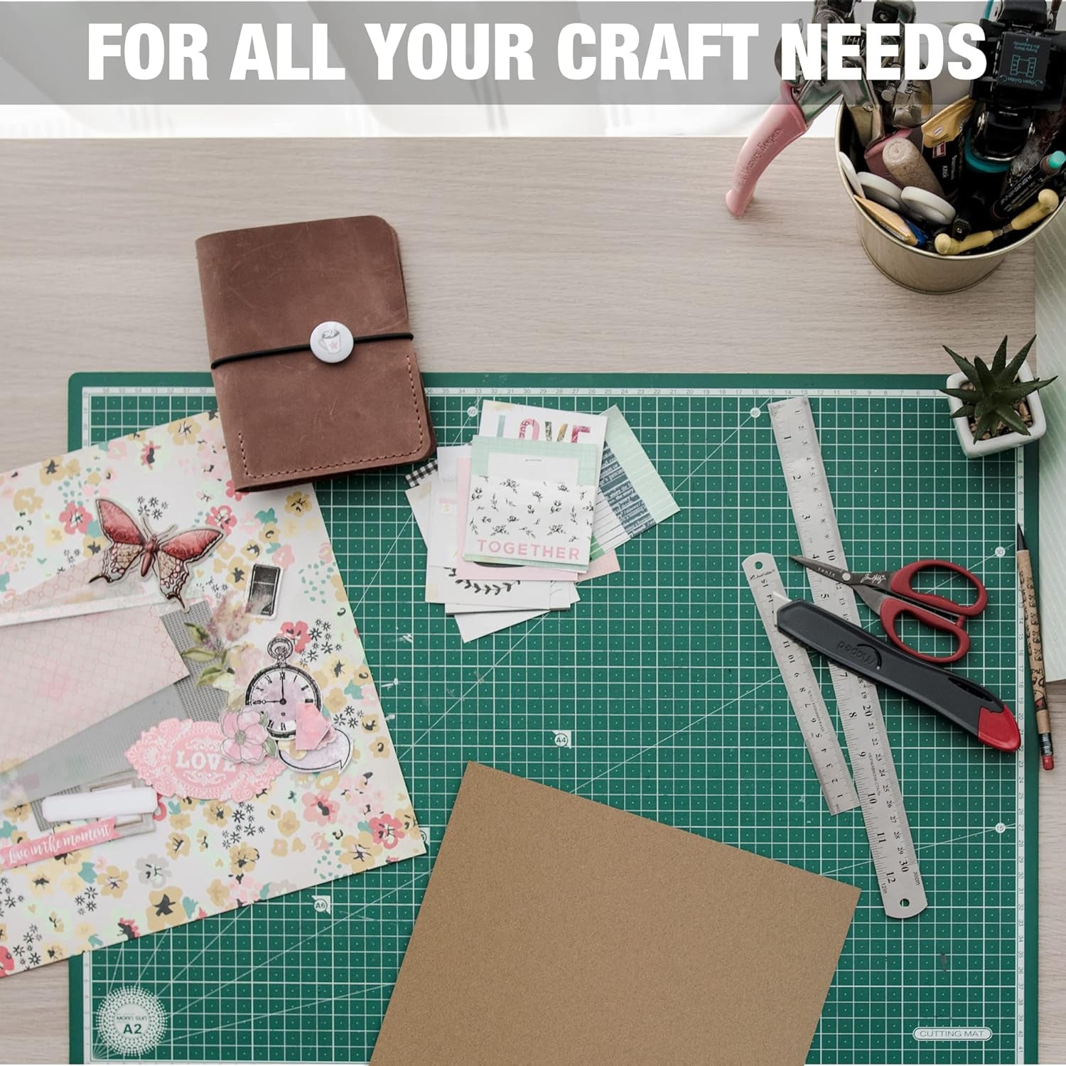 Chipboard Sheets 8.5 X 11 Inches, 50 Pack, Acid Free, 0.057” Heavy Weight, Brown, Create Three-Dimensional Embellishments for Cards, Mixed Media, Crafts, Fabric Organizer