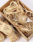 Natural Raffia Ribbon Paper Christmas Raffia for Florist Bouquets Decoration Crafts Raffia Ribbon 2X 50G