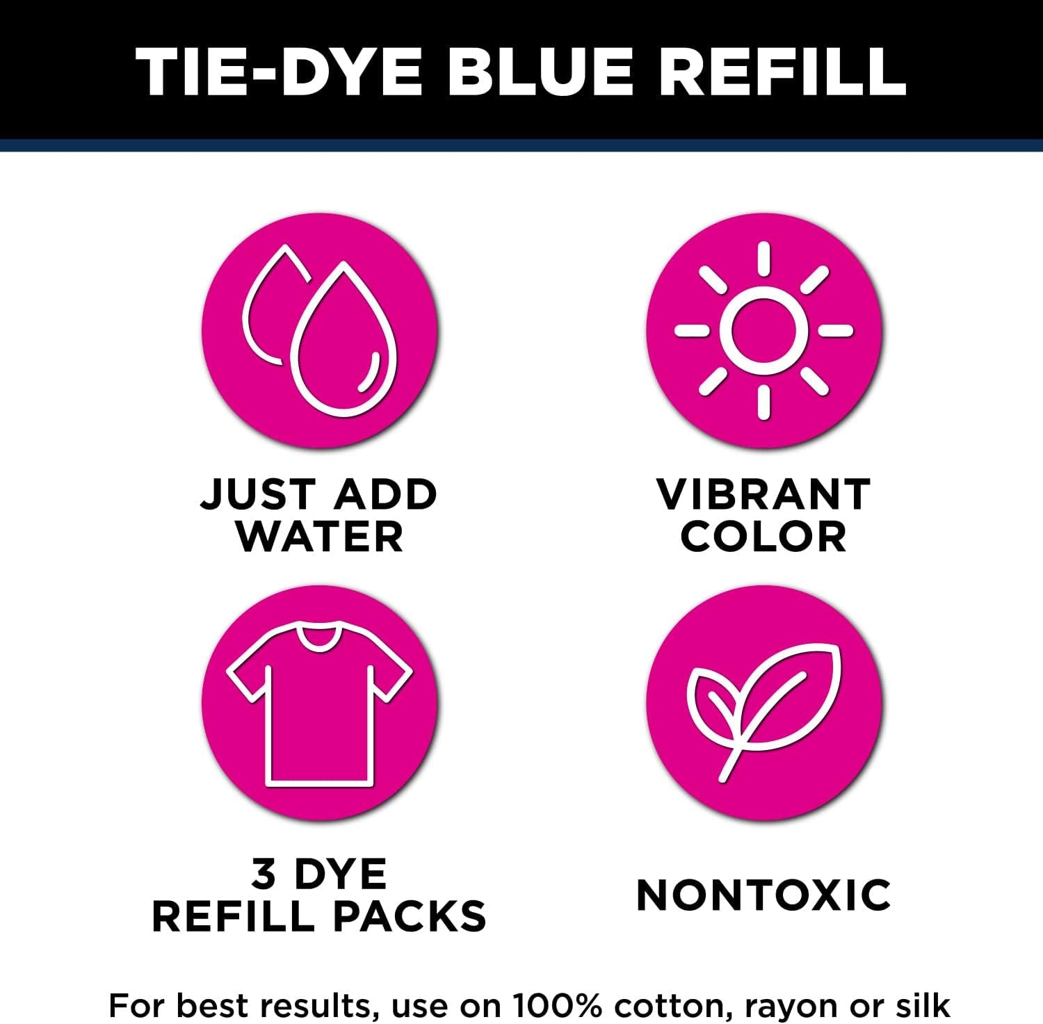 Dye Refill Packs, Blue