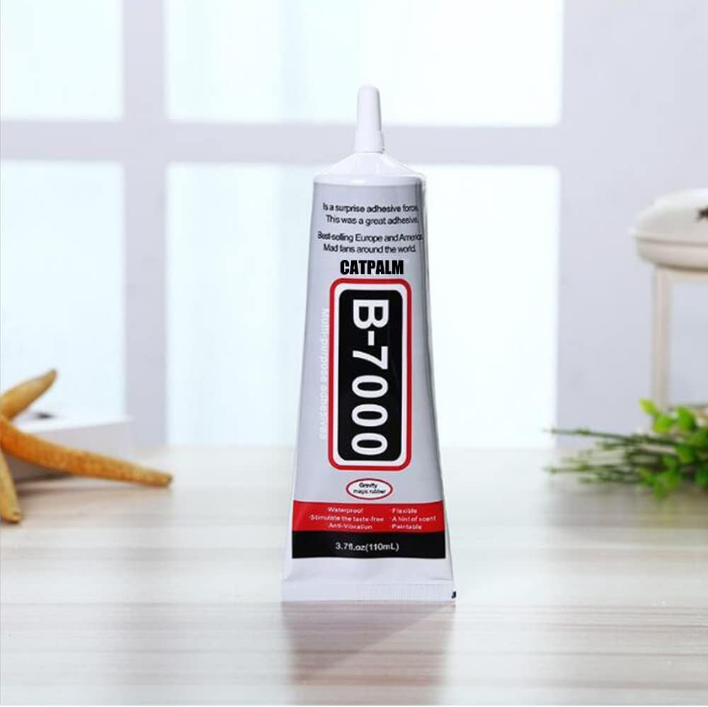 B-7000 Adhesive, Multi-Function Glues Paste Adhesive Suitable for Glass, Wooden, Jewelery, Rhinestones, 0.9 Oz, 2 Packs