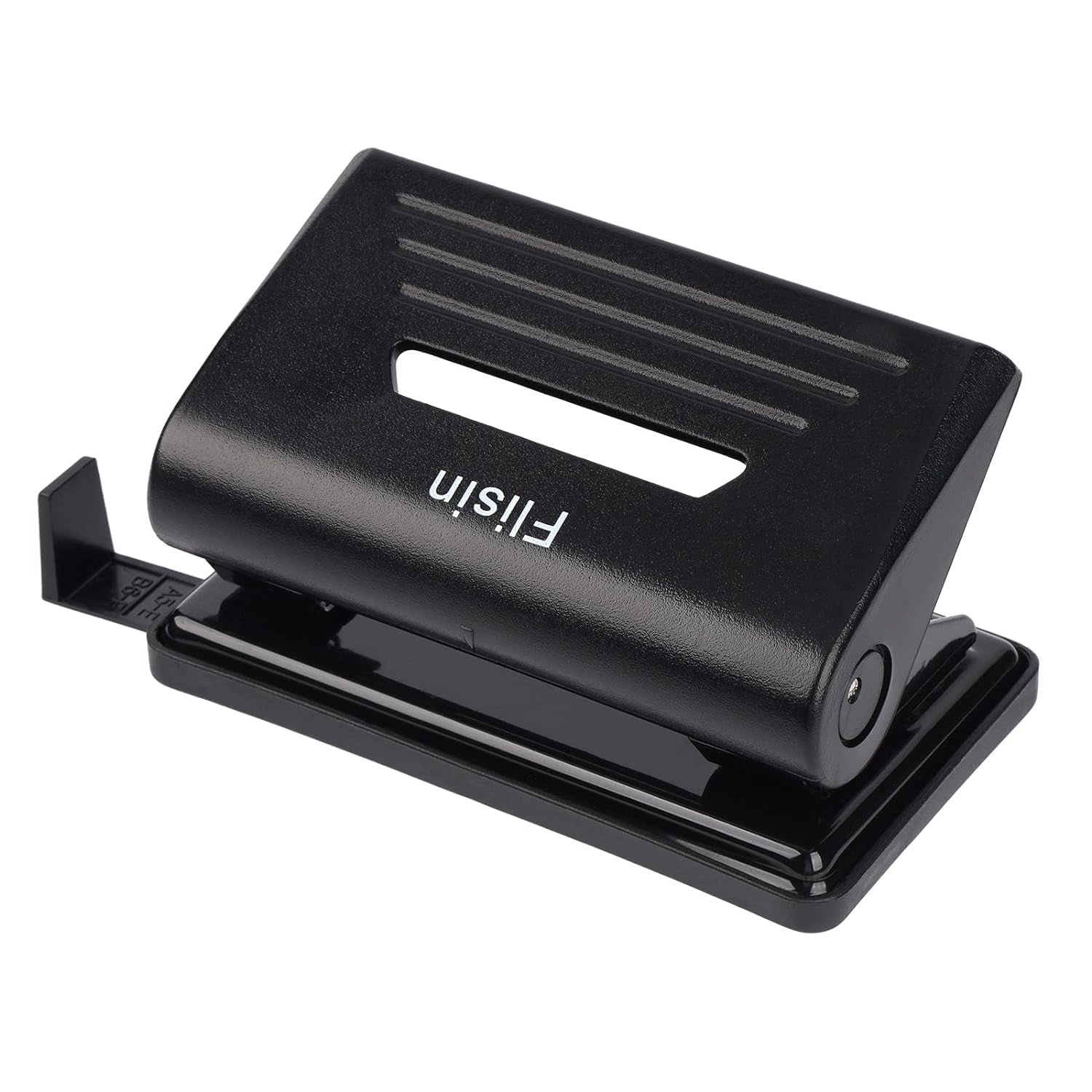 2 Hole Punch,Hole Puncher, Smart Touch, 10 Sheet Punch Capacity, Low Force, Black