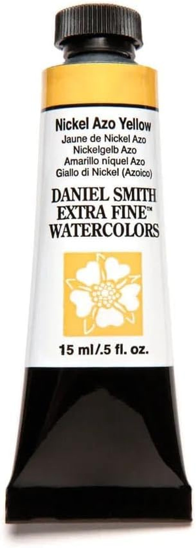 Extra Fine Watercolor Paint, 15Ml Tube, Nickel AZO Yellow, 284600061, 0.5 Fl Oz (Pack of 1)