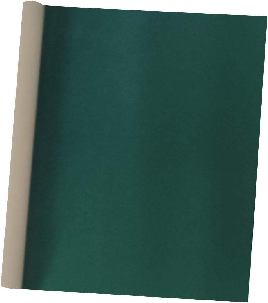 Self Adhesive Green Velvet Flock Shelf Liner for Dresser Handbag Box Drawer Cabinet Backdrop Peel and Stick Soft Craft Fabric DIY 17.7" X 117"
