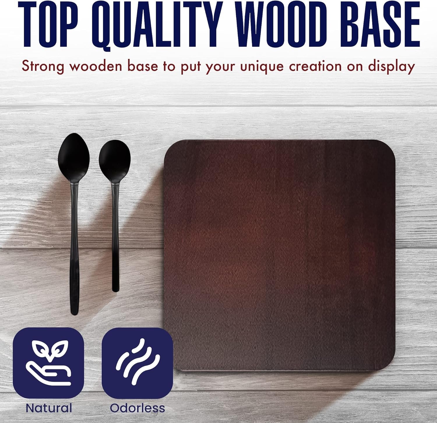 Hand Casting Kit for Couples, DIY Plaster Statue Molding Kit, Wooden Mahogany Base DIY Hand Mold Kit, Anniversary for Men, Women, Wedding Gift, Mother'S Day Gifts for Wife, Valentine'S Day Gift