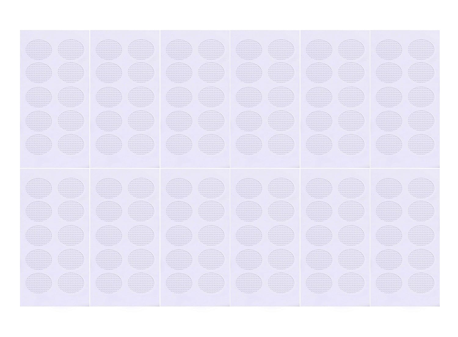 120 (60 Ea X 2 Packs) Invisible Earring Ear Support Waterproof Patches in Ziplock Pouch - Made in USA