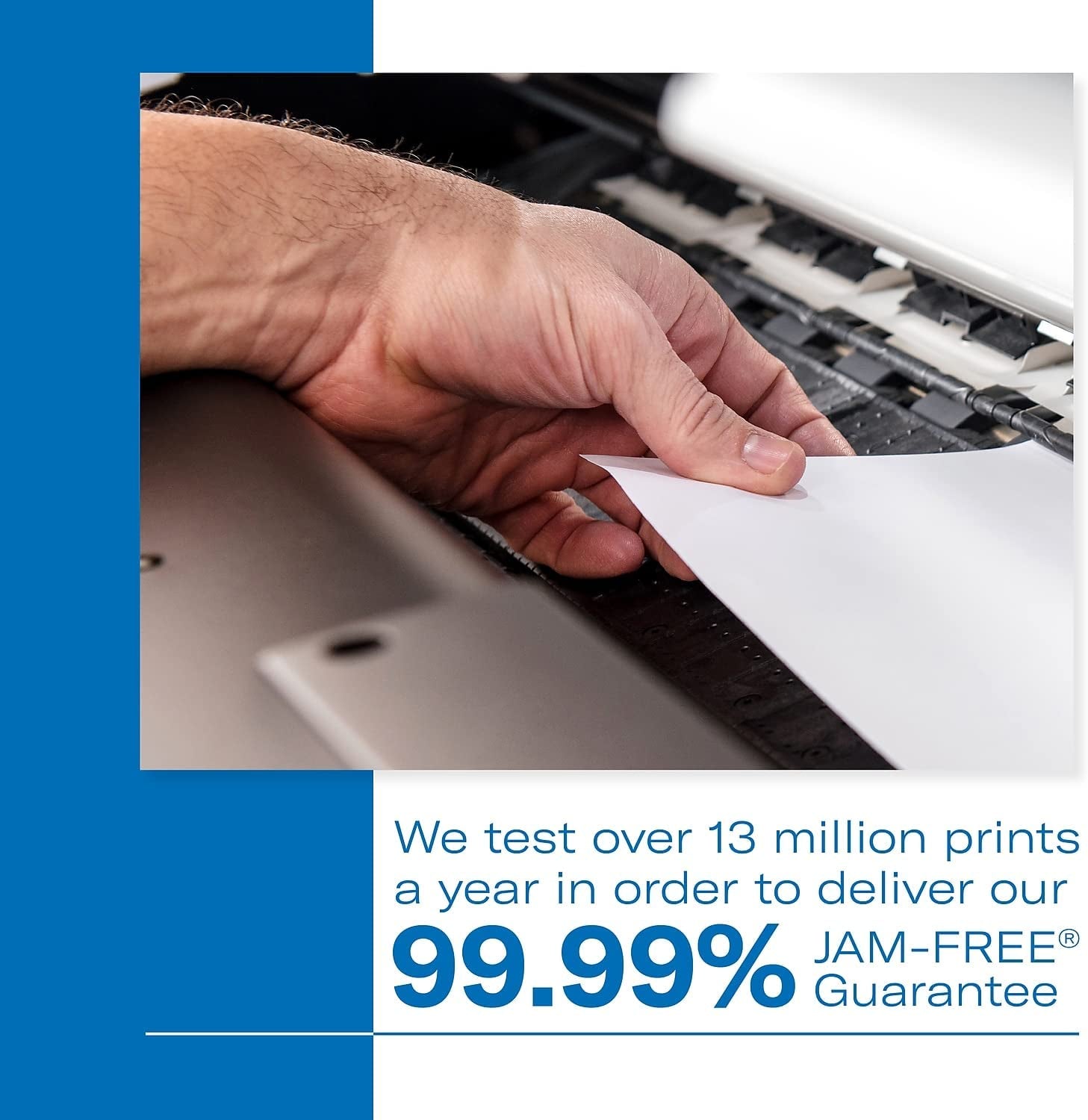 Cardstock, Premium Color Copy, 80 Lb, 8.5 X 11 - 1 Pack (250 Sheets) - 100 Bright, Made in the USA Card Stock