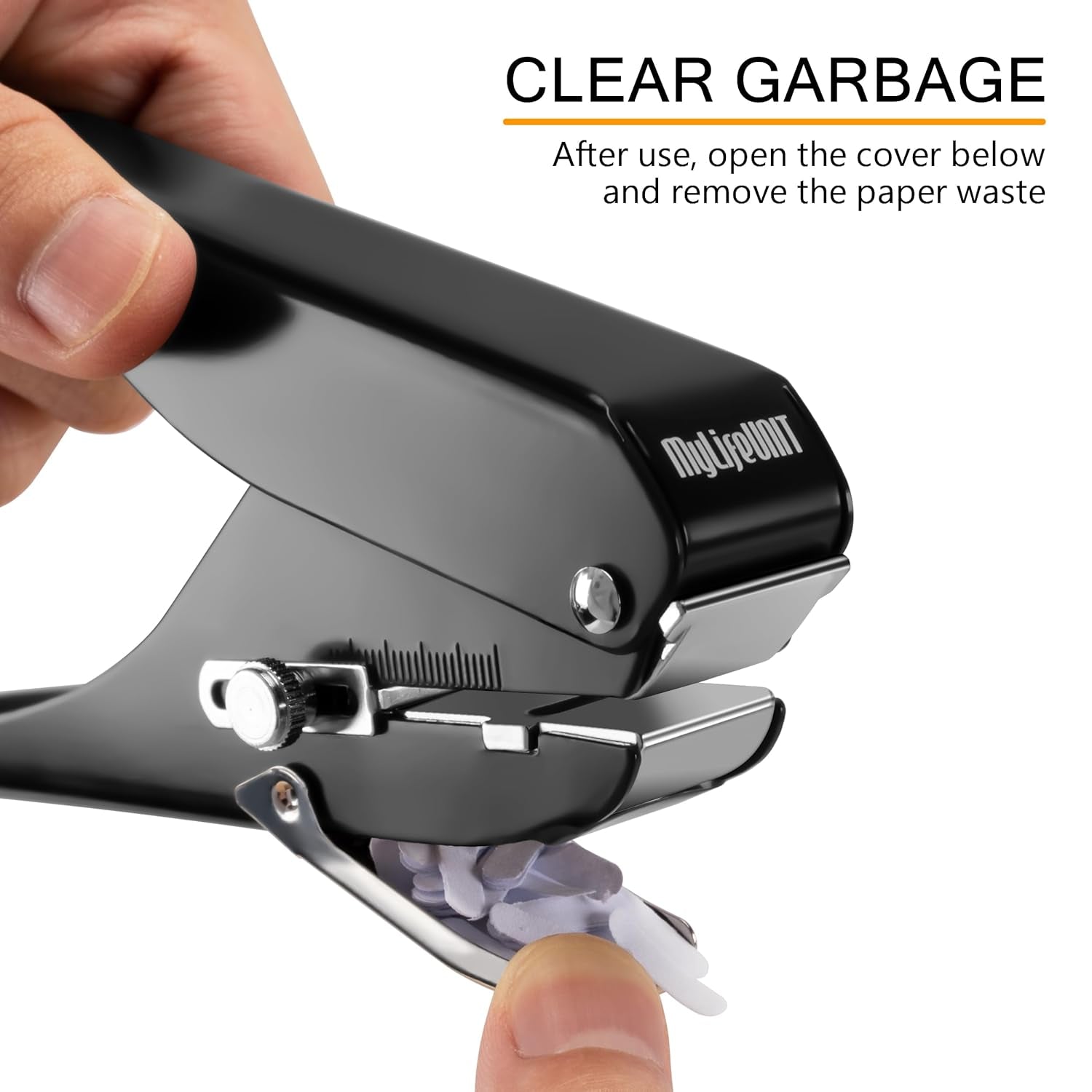 Slot Puncher, Badge Hole Punch for Id Card, PVC Slot and Paper, Heavy-Duty Hole Punch for Pro Use