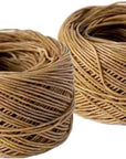 400 Ft Hemp Candle Wick 2 Spools 100% Organic Hemp Wick Candle Wick Hemp Candle Wick for DIY Candle Making, Craft Making, Smoke, Standard Size（1Mm）