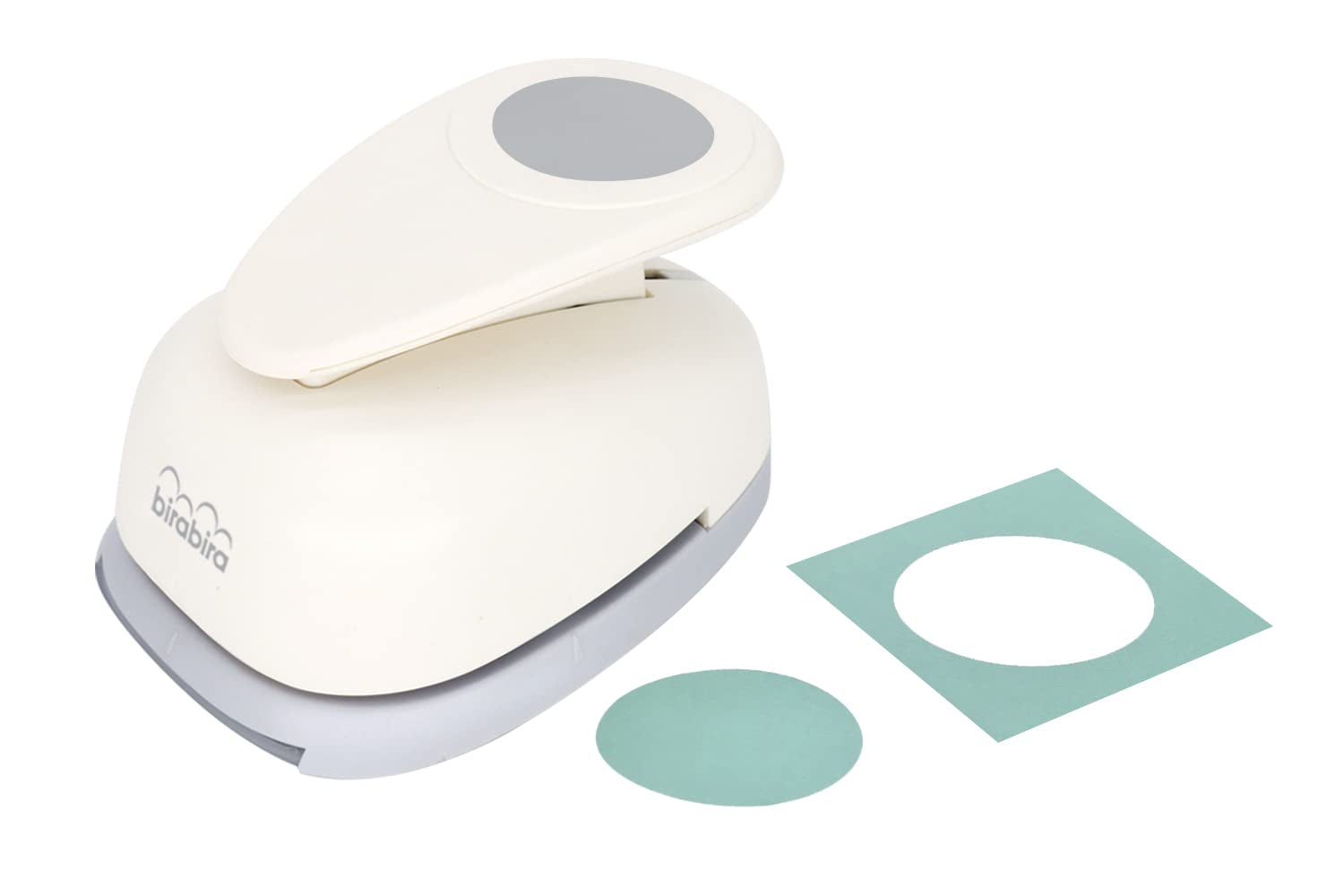 2 1/8 Inch Circle Lever Action Craft Punch for Paper Crafting Scrapbooking Cards