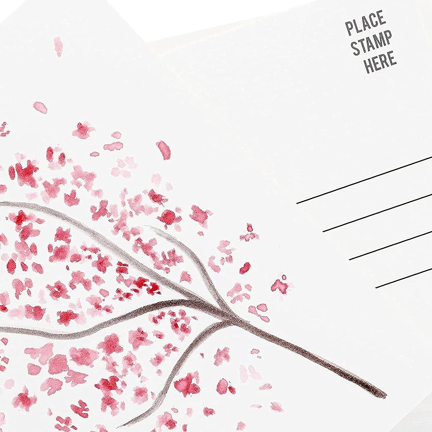 50 Pack Watercolor Postcards Blank, Bulk 4X6 Inch Cards to Paint, for Art, DIY (White, 300Gsm Cardstock)