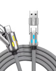 240W Data Cable Fast Charging Two-to-two Charging Cable