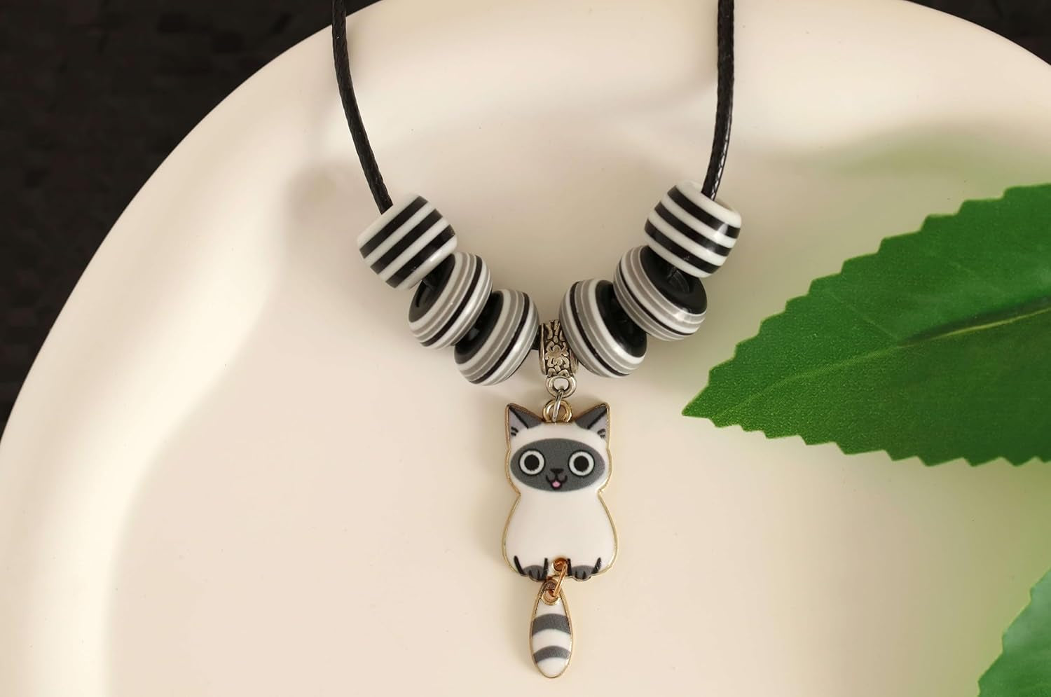 28 Pieces Enamel Cat Charms with Swinging Tails for Jewelry Making and Crafting - Cute Animal Charm for Bracelets Earrings Necklaces Crafts (28Pcs Cat-B)