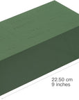 6Pc Wet Fresh Floral Foam Blocks Green Florist Foam Bricks for Spring Fresh Flower Arrangement and Crafts Supply 8.9(L) X 3.9(W) X 3(H)