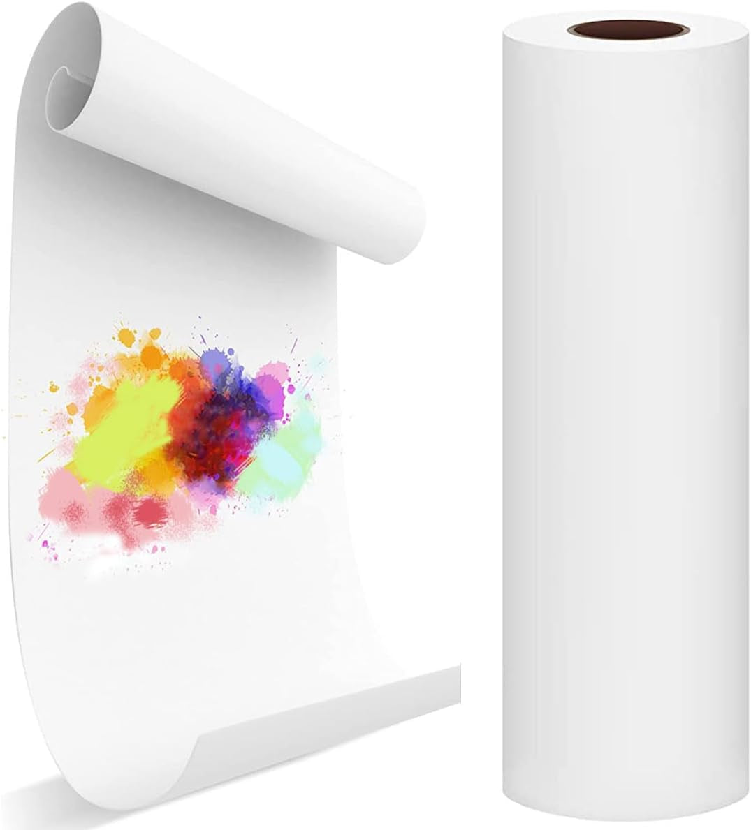 Easel Paper Roll,Drawing Paper 18-Inch by 49-Feet Art Paper Roll Replacement for Kid'S Art Easel Paper, Arts & Crafts, Bond Paper, 1 Pack(18" X 588")