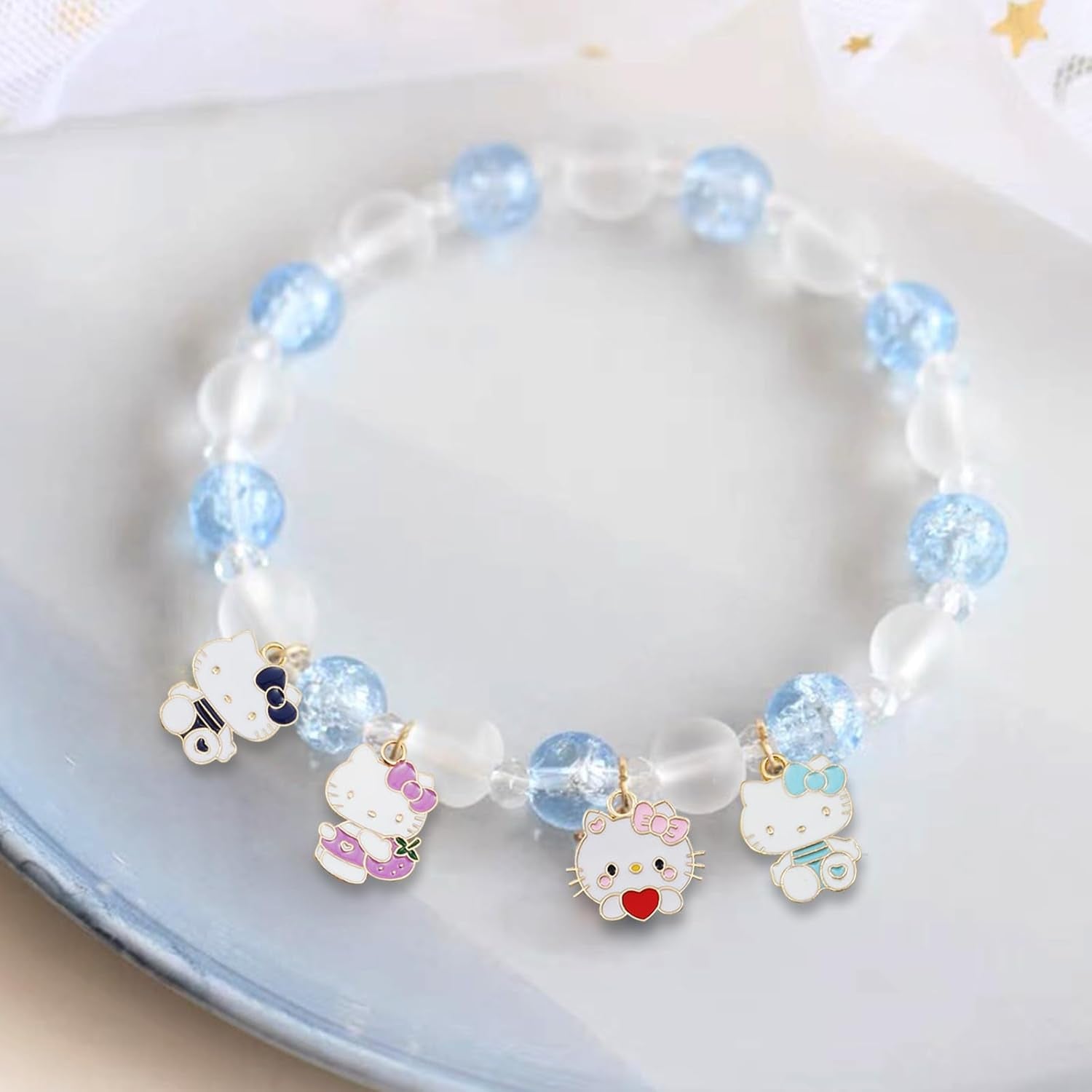 42 Pieces Enamel Cat Charms for Jewelry Making DIY Cute Small Cat Charms Earring Necklace Bracelet Pendants DIY Crafts