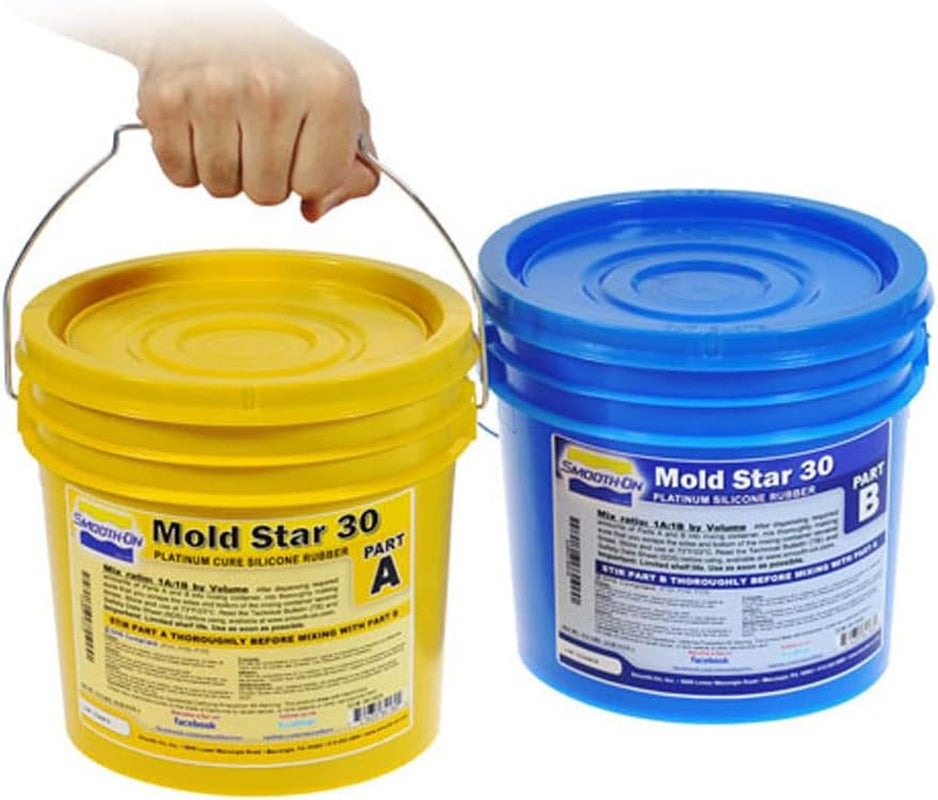Mold Star 30-1A:1B Mix by Volume Platinum Silicone Rubber - Pint Unit
