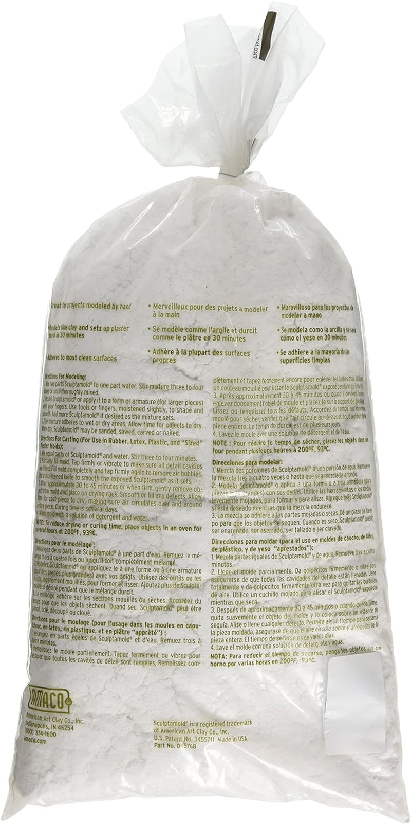 SCULPTAMOLD 3 LB. Bag (One Pack)