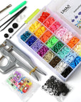 Snaps and Snap Pliers Set, 375 Sets T5 Plastic Buttons for Sewing and Crafting