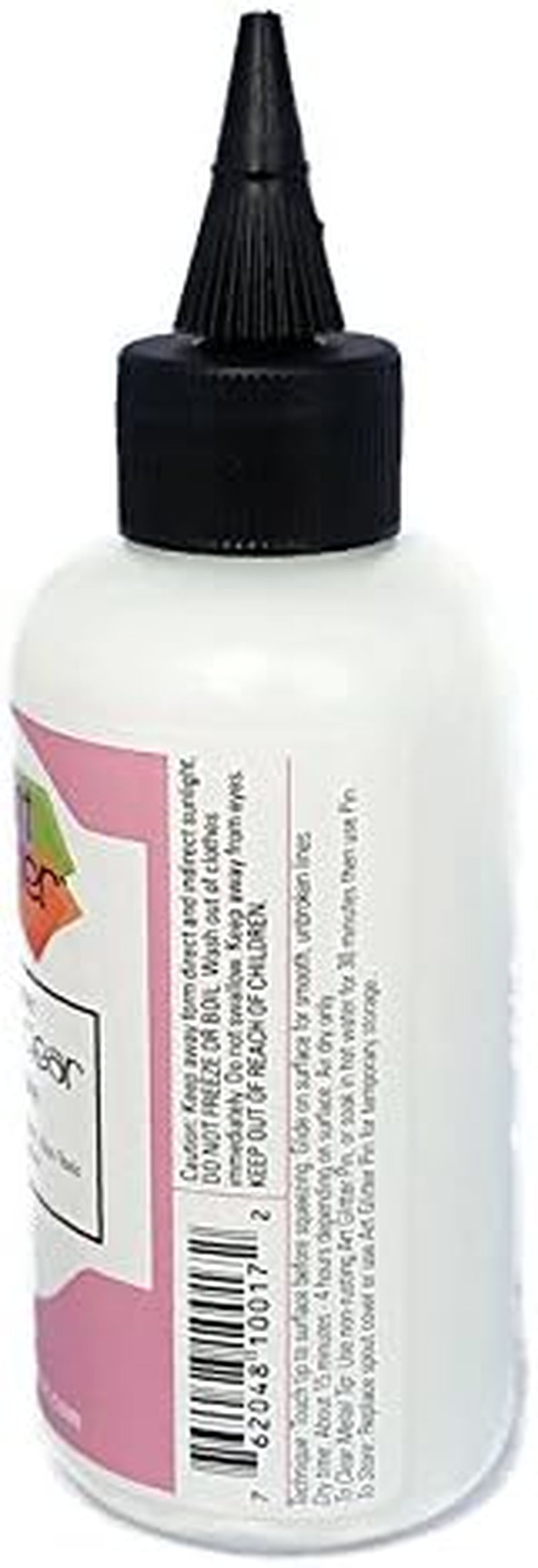 Art Glitter Glue Designer Dries Clear Adhesive 4 Oz with Ultra Fine Metal Tip, Standard