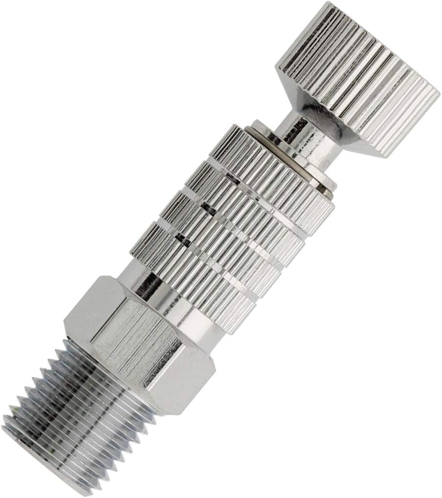 Brand Airbrush Quick Release Disconnect Coupler with Plug 1/8 In. BSP Male and Female Hose Connections