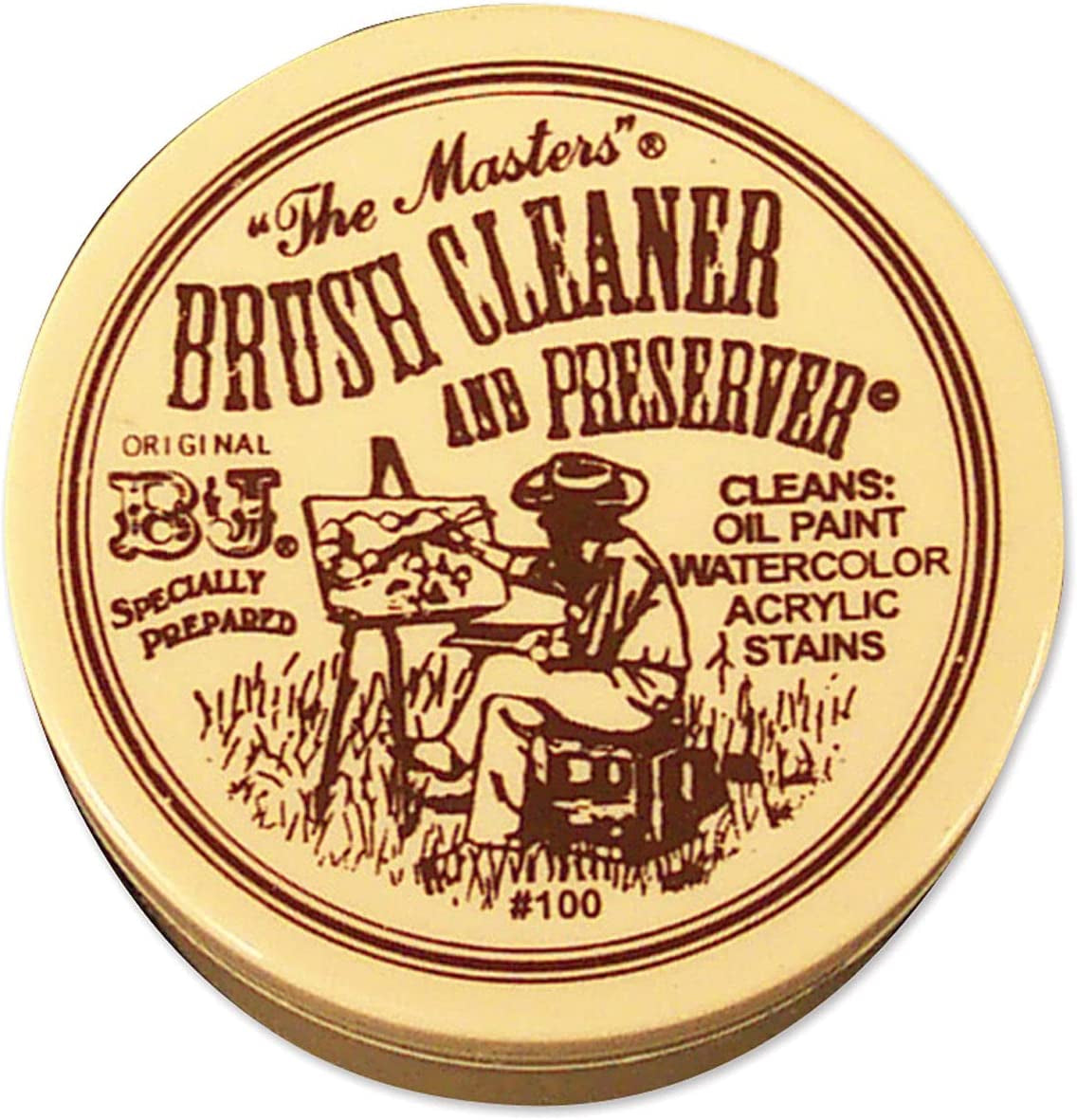 B &amp; J Original Brush Cleaner - 2.5 Oz/12Ct Display