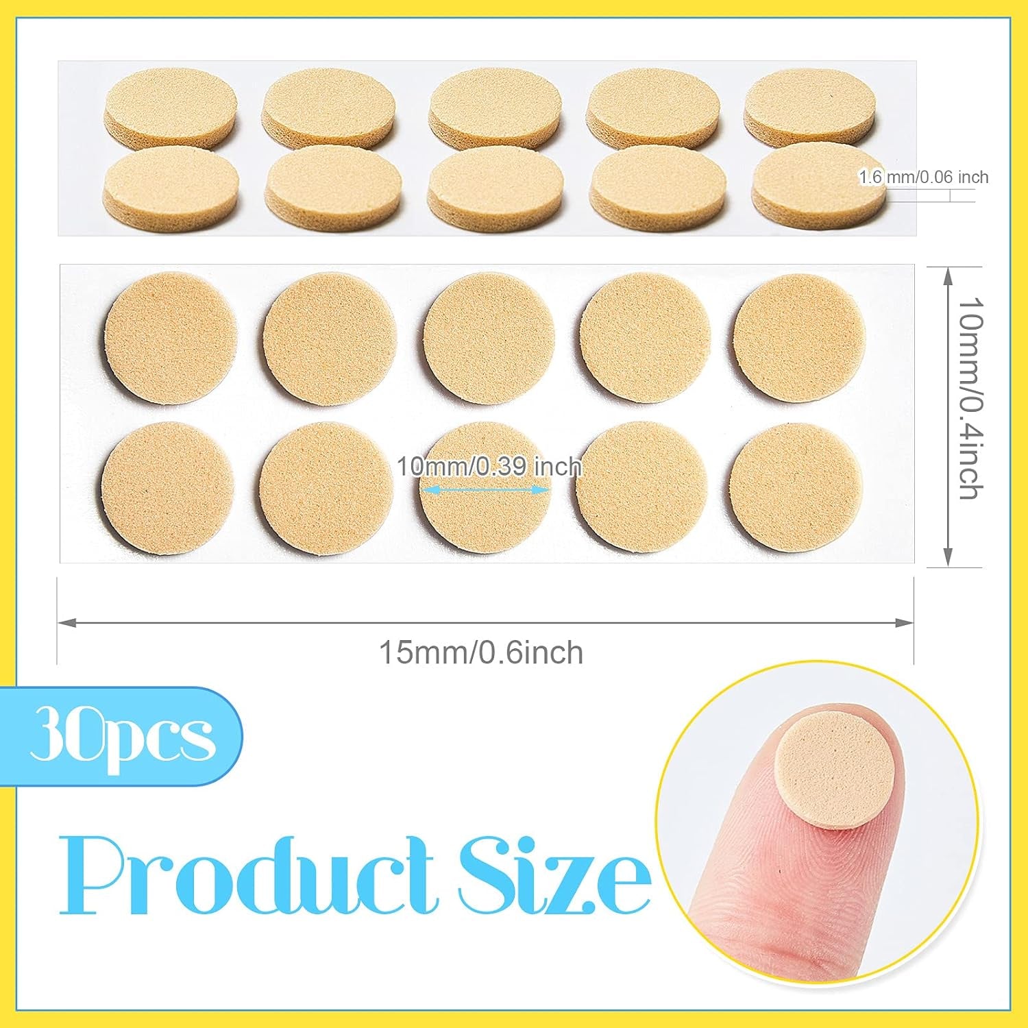 300 Pieces Earring Support Patches Earring Lifters and Earring Backs for Support Pads Earrings Waterproof Lifting Patches Ear Lobe Support Backs