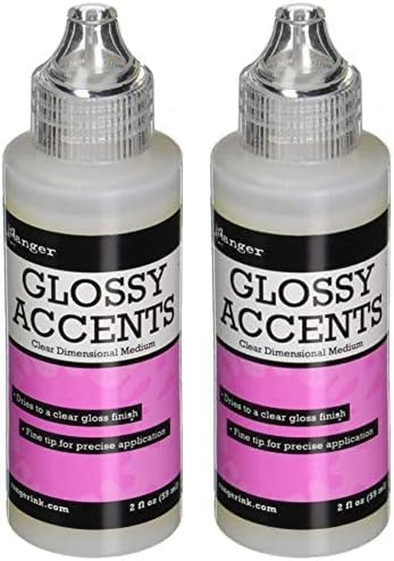 GAC17042 Glossy Accents Precision Tip, 2 Fl. Ounce