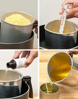 Candle Making Pouring Pot,2 Pounds,Double Boiler Wax Melting Pot,Dripless Pouring Spout & Heat-Resisting Handle Designed,Aluminum Construction Candle Making Pitcher