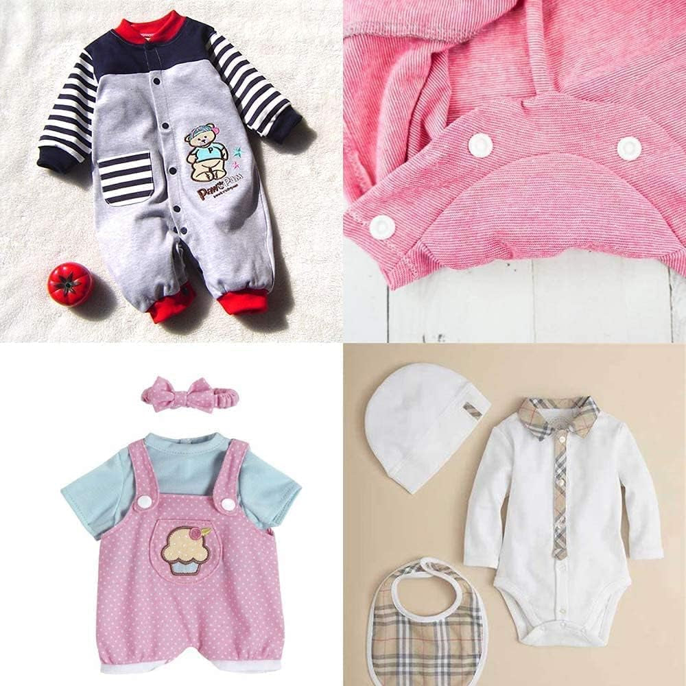 Polygon Snap Kit with Snap Pliers, 473Pcs T5 Snap Kit for DIY and Sewing/Making/Repairing/Decorating Clothes, Diapers, Bibs…