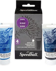 Water-Soluble Block Printing Ink Starter Set, 4-Color Set, 1.25-Ounce Tubes