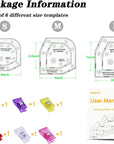 Bowl Cozy Template 3 Sizes, Sewing Patterns Quilting Templates, Quilting Rulers and Templates, Bowl Cozy Pattern for DIY Art Crafttemplate