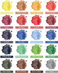Acrylic Paint Set 30 Colors Craft Paints in Tubes with 10 Art Brushes Rich Pigment for Artists Beginners Kids Painting on Canvas Wood Fabric Crafts, 36Ml/Tube