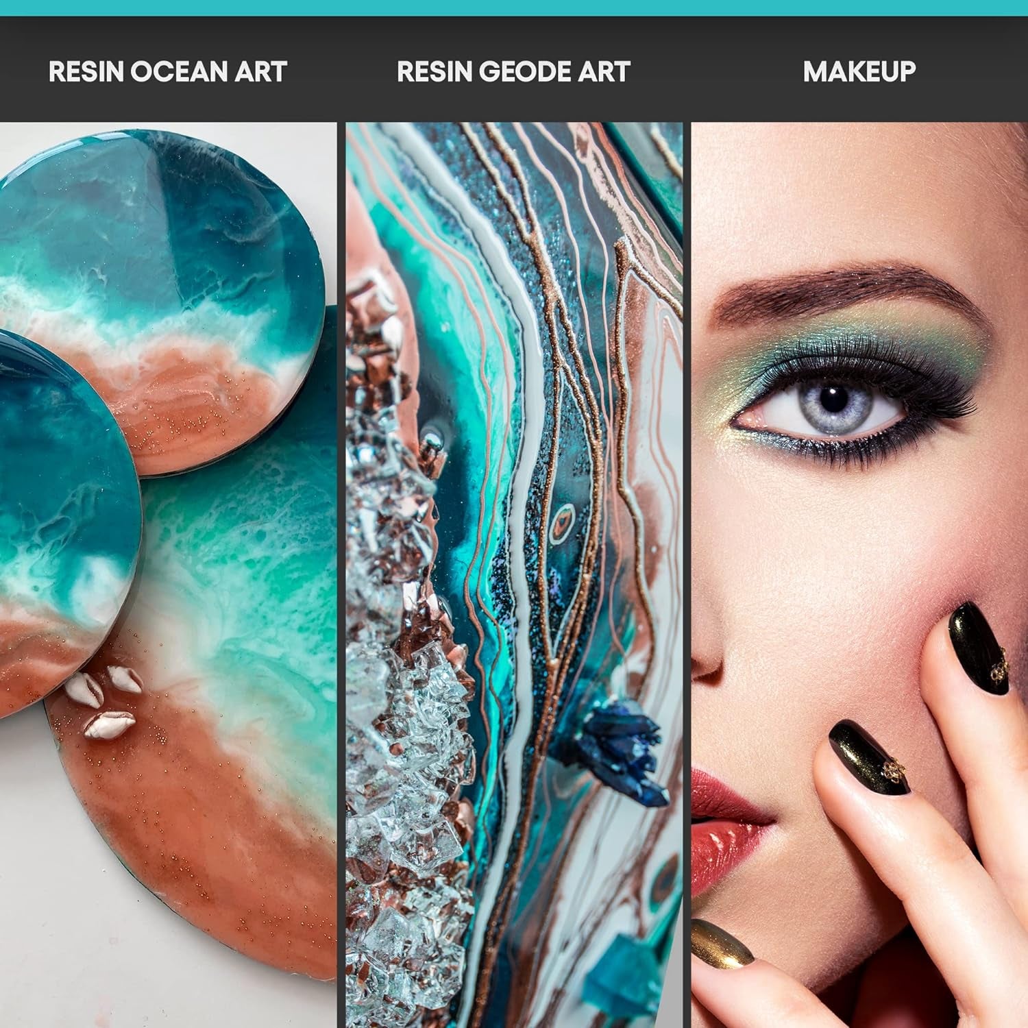 Mermaid Dust Epoxy Resin Color Pigment - 50 Grams - Great for Resin Art, Epoxy Resin, and UV Resin- Mica Powder for Epoxy Resin