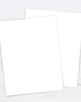White Cardstock, 67 Lb, 92 Bright, FSC Certified, Perfect for School and Craft Projects, 8.5 X 11 Inch, 100 Sheets (00540)