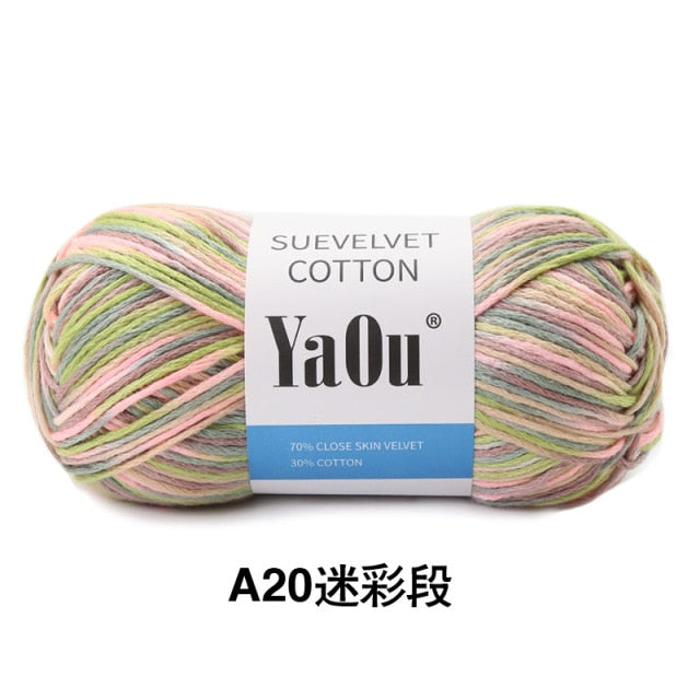 Suevelvet Cotton Knitting Yarn