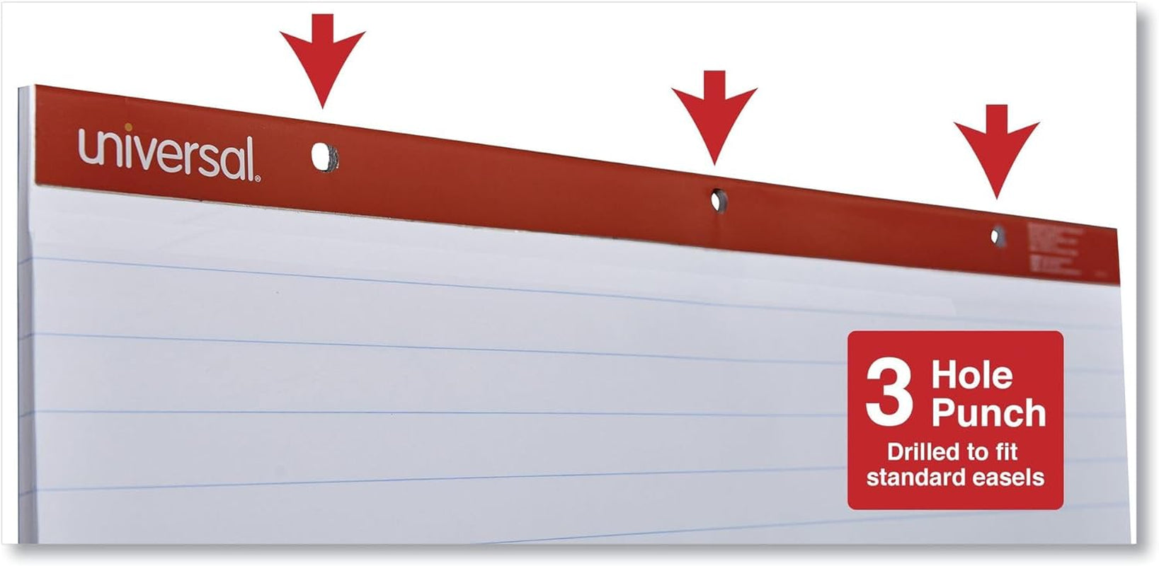 UNV35601 27 In. X 34 In. Easel Pads/Flip Charts - White (2/Carton)