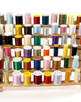 , 1 Pc Wooden Thread Rack, Smooth Wood